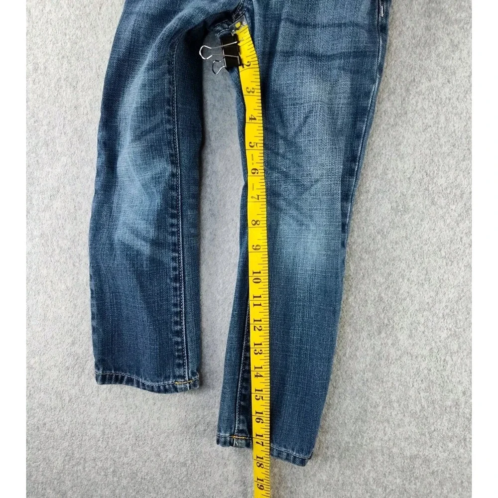 ✅👖🚨Vintage GAP Straight Fit Slim Blue Jeans Boy Size 5 Uncommon Look 📸SEE📏📸